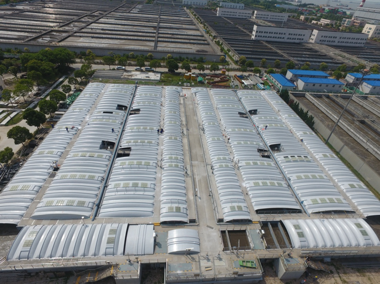 竹园第一、第二污水处理厂提标改造（一厂改造）除臭玻璃钢加盖